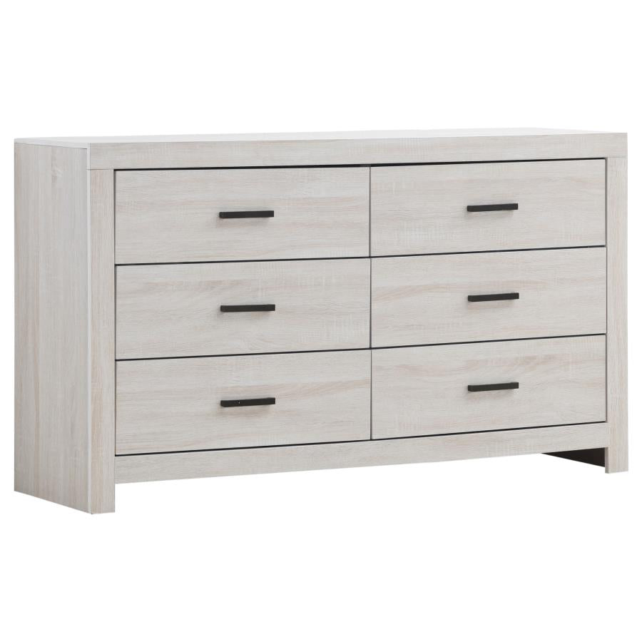 Brantford 4-piece Bedroom Set Coastal White