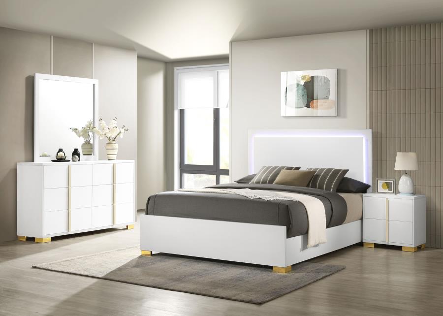 Marceline 4-piece Bedroom Set White