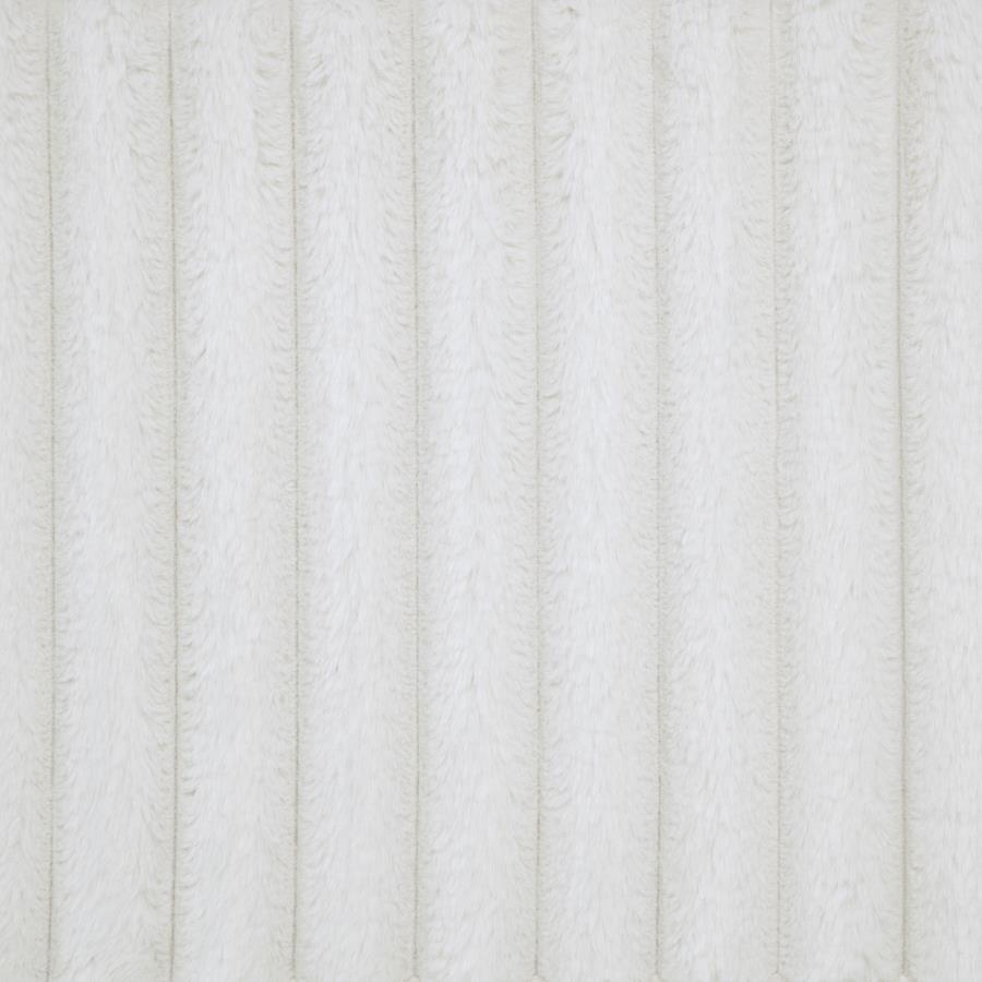 Natasha 65-inch Upholstered Queen Wingback Bed Cream