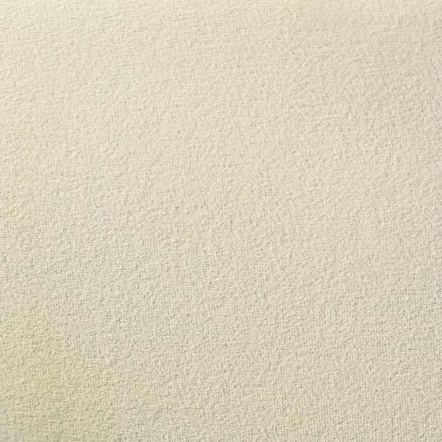 Evelyn Upholstered Queen Panel Platform Bed Ivory