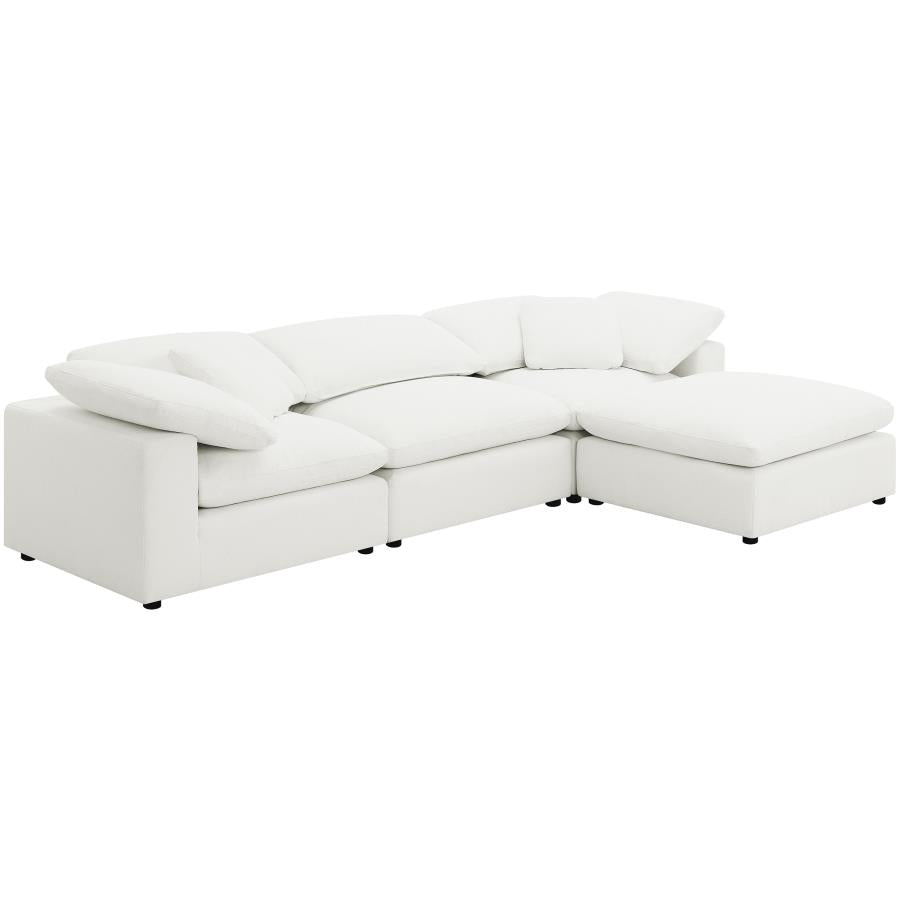 Cloud Boucle 4 piece sofa sectional
