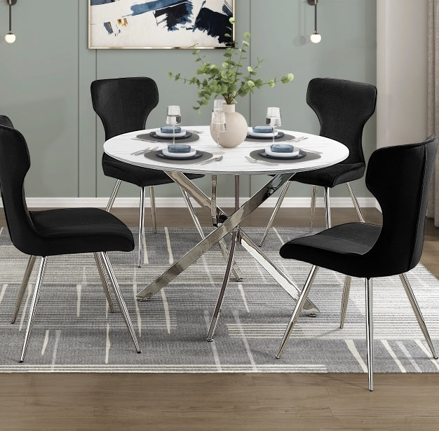 Topeka 5 piece Round Dining Room Collection