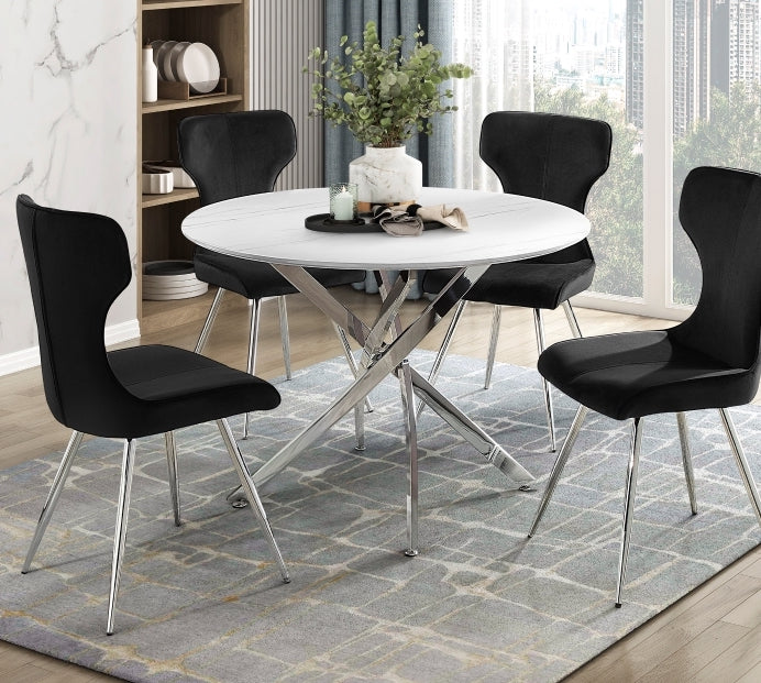 Topeka 5 piece Round Dining Room Collection