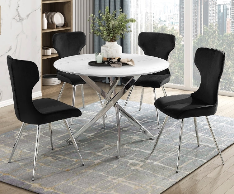 Topeka 5 piece Round Dining Room Collection
