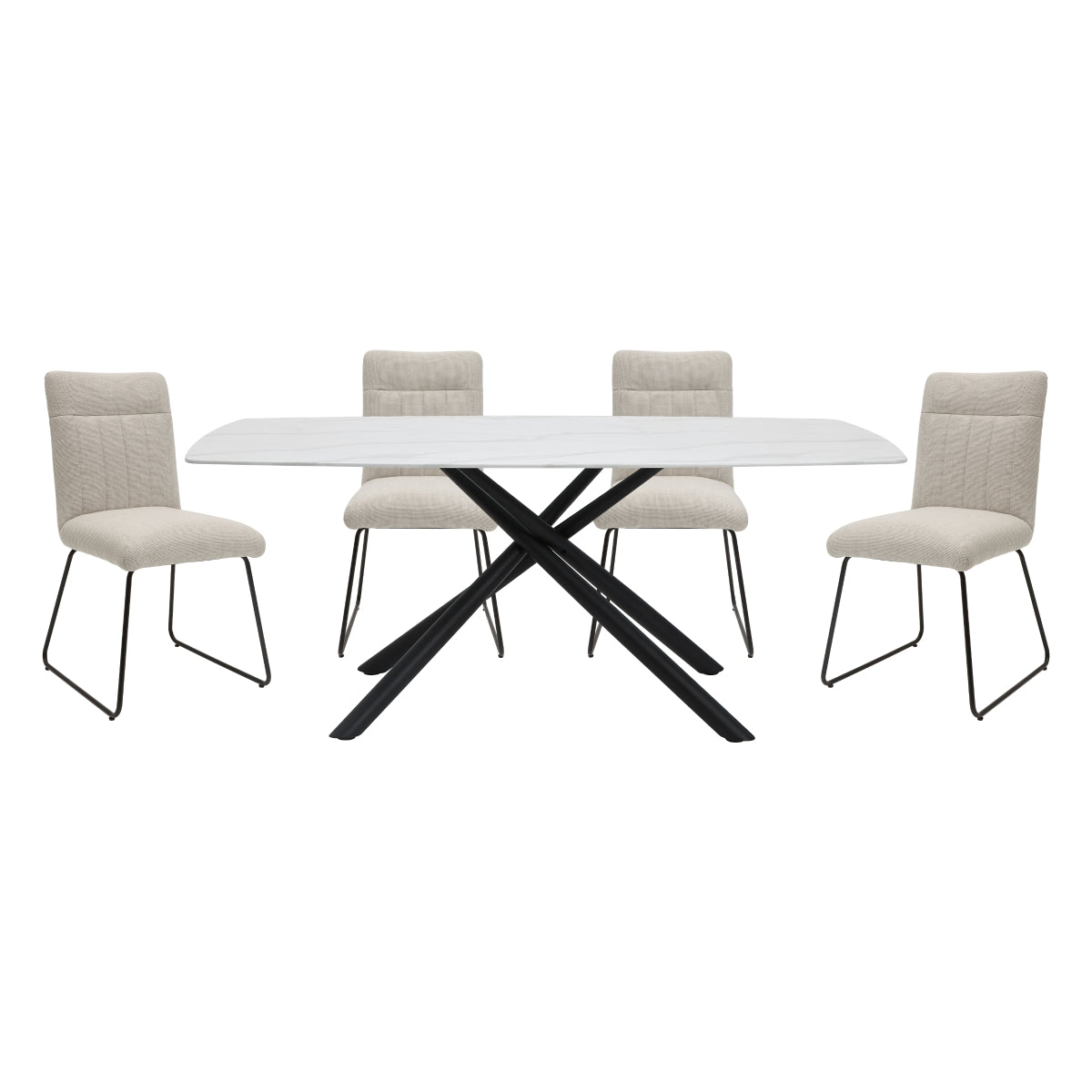 Moses 5 pcs dining set