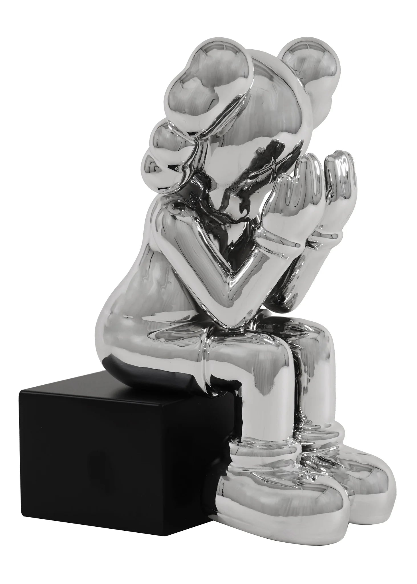 Clown Sitting Sculpture