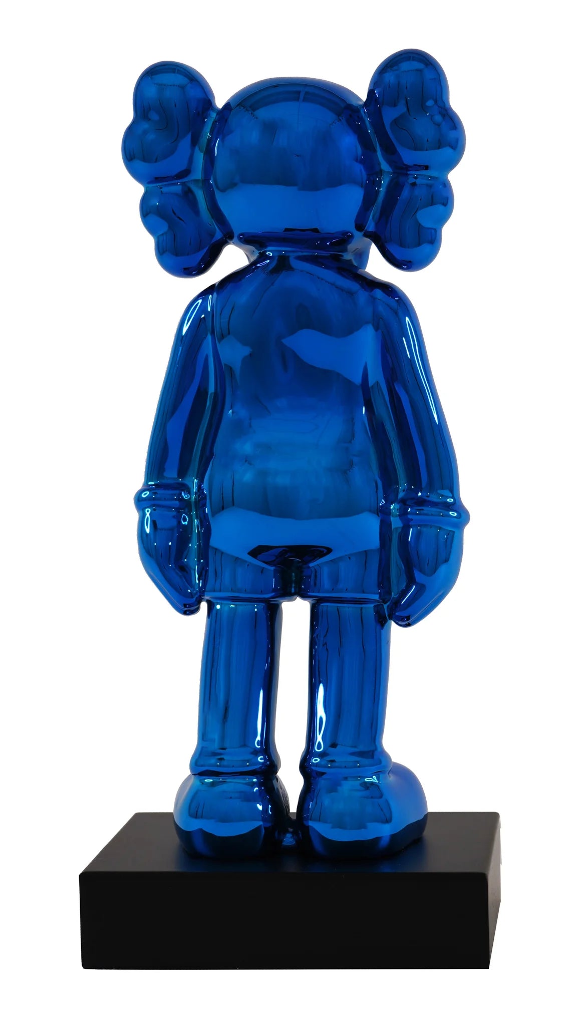 Blue Clown Standing Sculpture