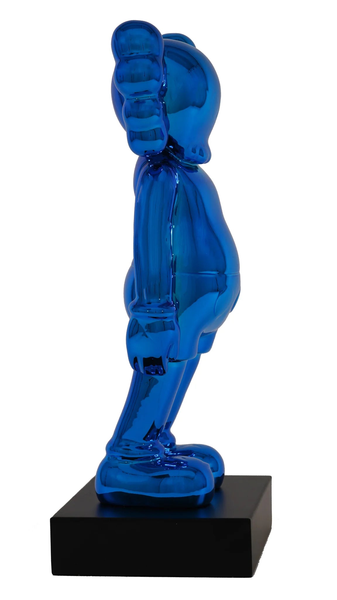 Blue Clown Standing Sculpture