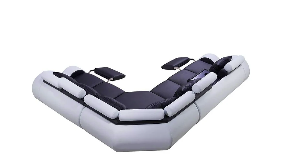 Futuristic Sleek Modern Sectional Recliner Sofa Orlando