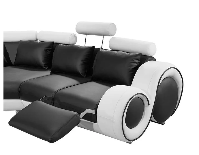Futuristic Sleek Modern Sectional Recliner Sofa Orlando