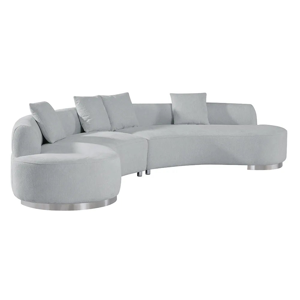 Brickell Contemporary Sofa Grey