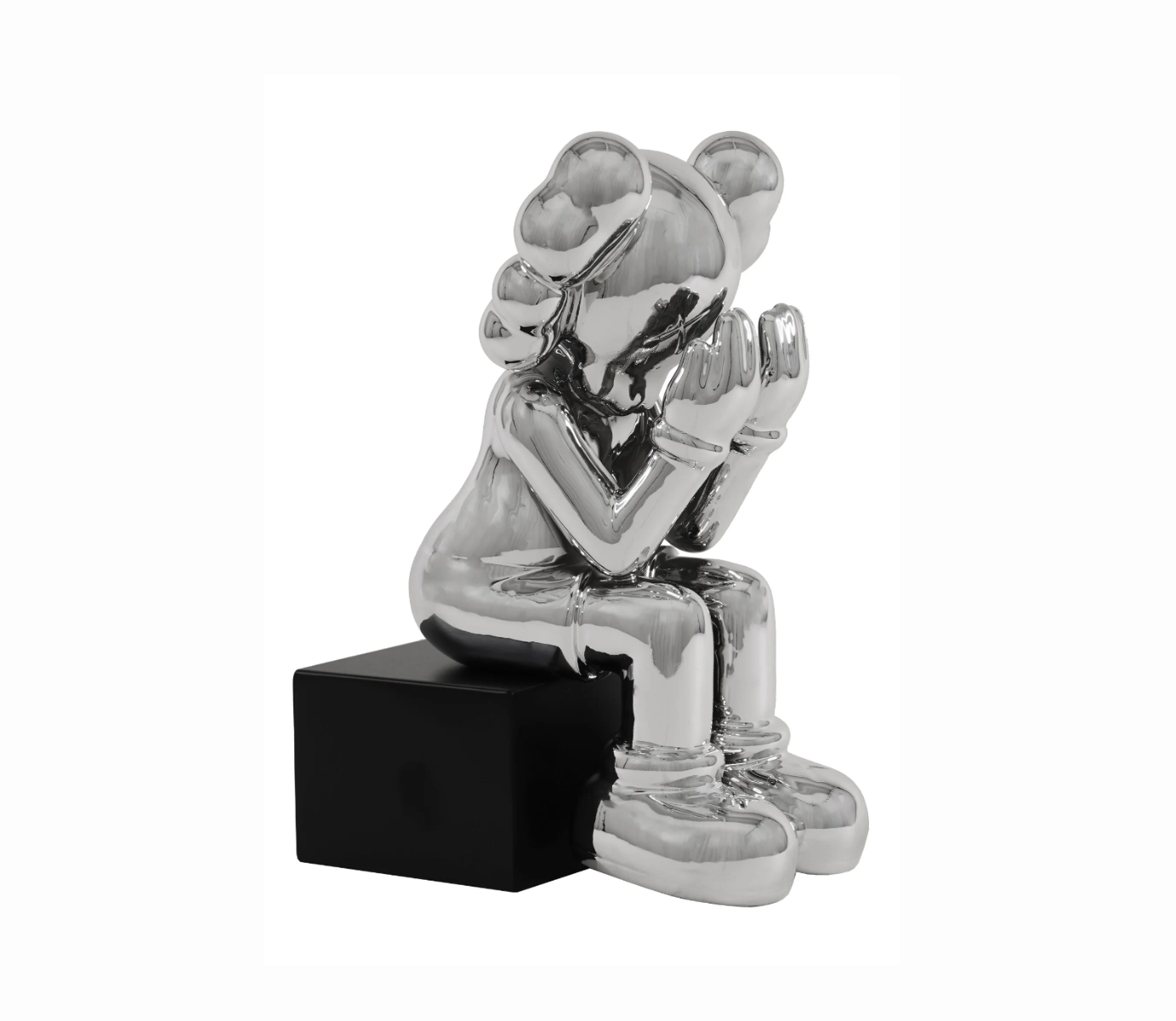 Clown Sitting Sculpture