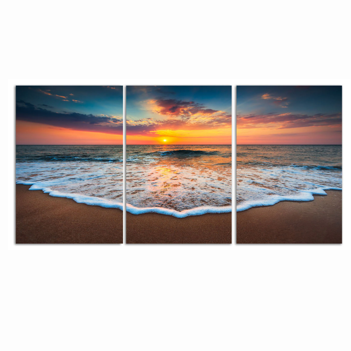 Ocean Views Glass Wall Art